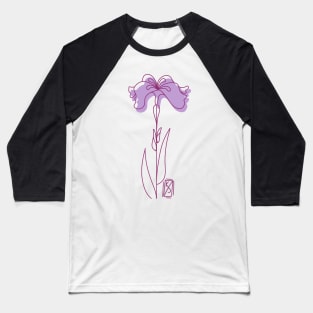 Wild Iris Baseball T-Shirt